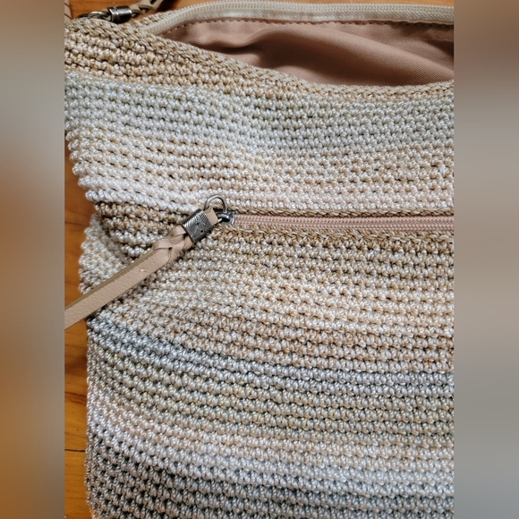 The Sak Striped Crochet Handbag / Purse - Picture 4 of 10